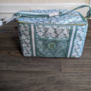 BNWT Victoria's Secret Seashell Print Summer Beach Cooler Tote Bag